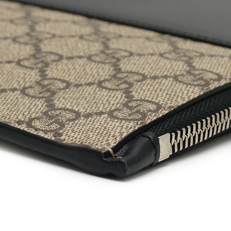 Gucci Clutch Bag 495017 GG Supreme Black