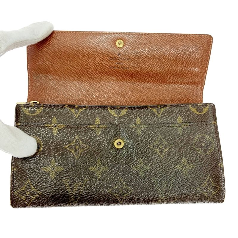 Louis Vuitton M61725 Monogram PVC Pochette Porte Monet Cles Di Brown 403847