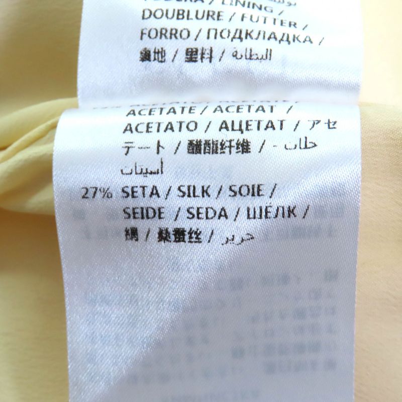 Gucci 577898 Silk Blend GG Pattern Knee Length Wool Skirt Tight Skirt Ivory