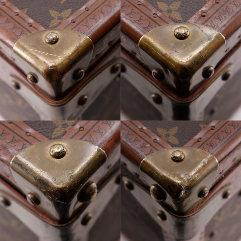 Louis Vuitton Arzeal 75 M21225 Monogram Canvas Brown Unisex Trunk