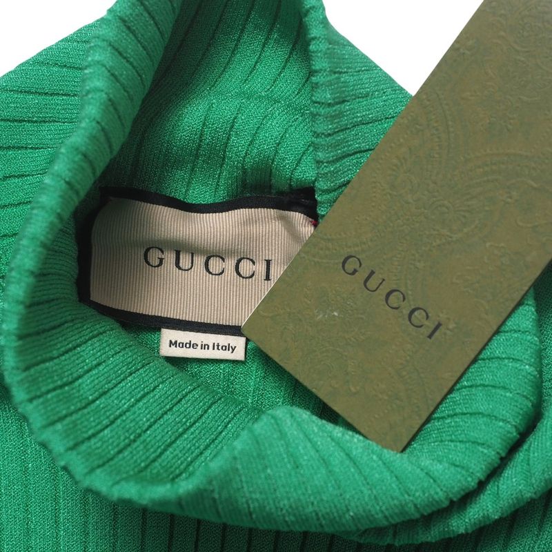 Gucci Sweater Size XS Turtleneck Ribbed Knit None Long Sleeves