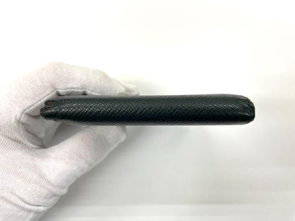 Louis Vuitton Taiga Porte Vieux 3 Cartes Cles Di Compact Wallet Fold Wallet