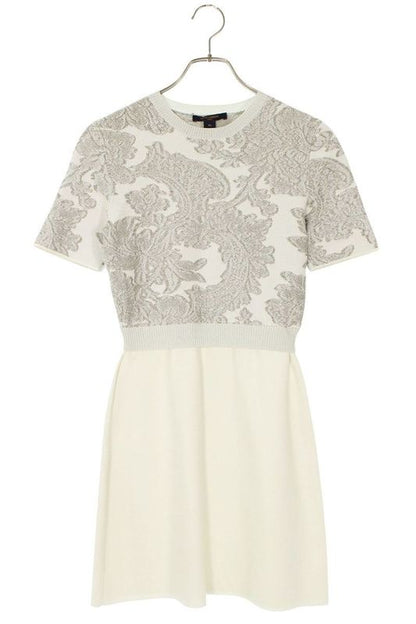 Louis Vuitton Fekd73hfy Allover Knit Dress Women's XS