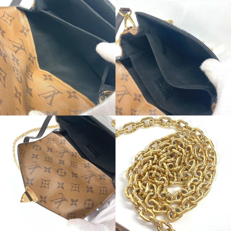 Louis Vuitton Shoulder Bag Pochette Metis MINI M54990 Monogram Reverse Canvas