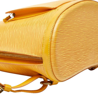 Louis Vuitton Epi Cobblen Backpack M52299 Tassili Yellow Leather Women Louis