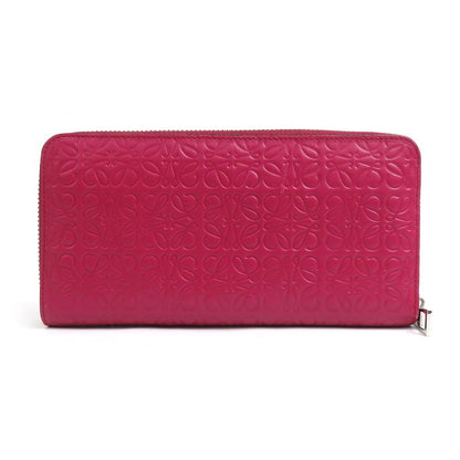 Loewe Round Zipper Long Wallet Anagram