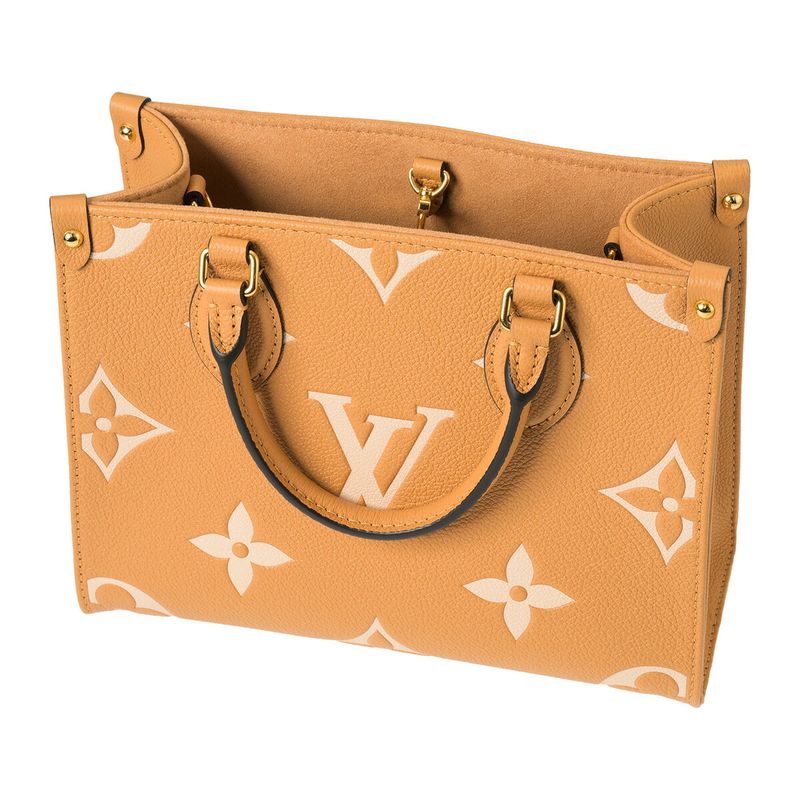 Louis Vuitton Tote Bag On The Go PM Beige