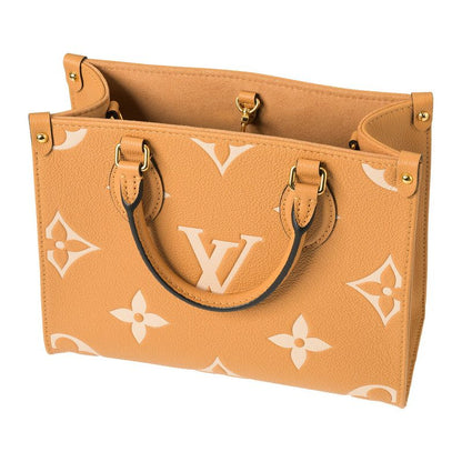 Louis Vuitton Tote Bag On The Go PM Beige