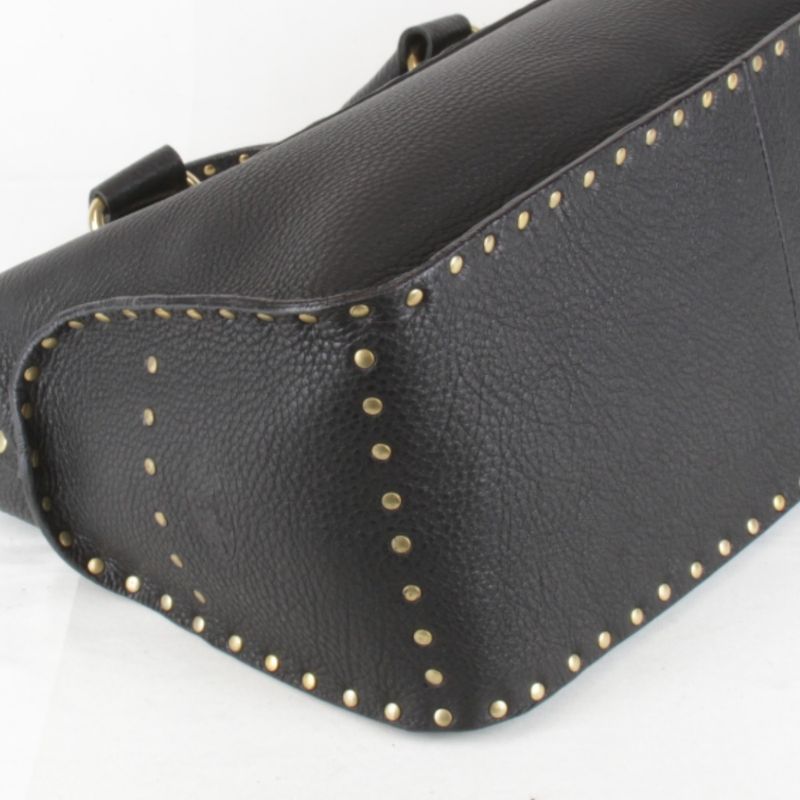 Celine Studded Boogie Bag Handbag Leather Ladies