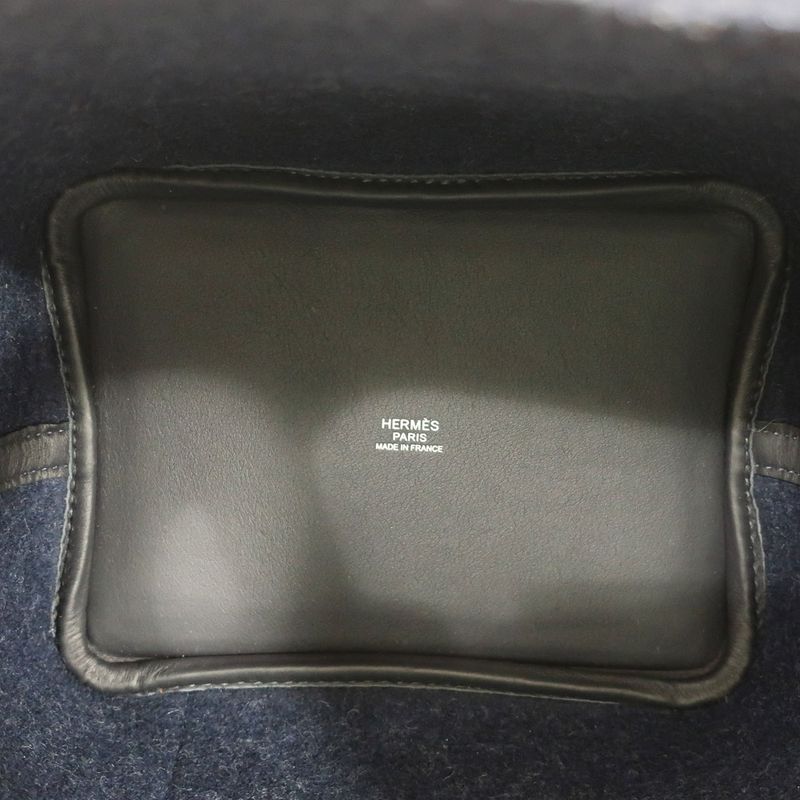 Unused Hermes Picotin Lock PM Go-team Brunuit Swift Felt W Engraved