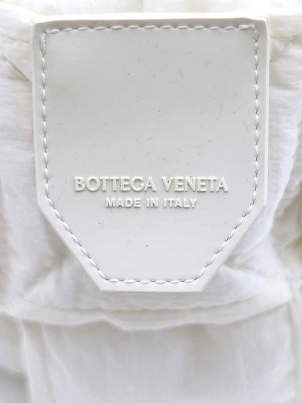 Bottega Veneta Maxi Padded Tech Cassette White Size: