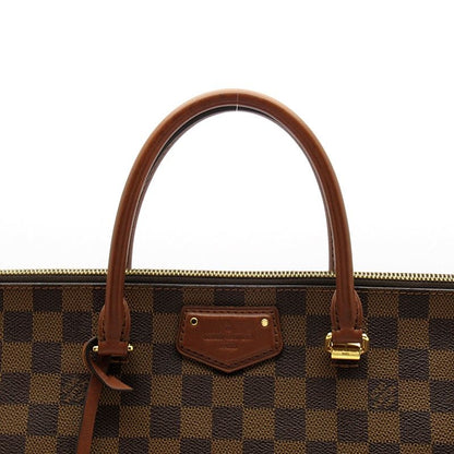 Louis Vuitton Belmont N63169 Damier Women's Tote Bag Brown Excellent Condition