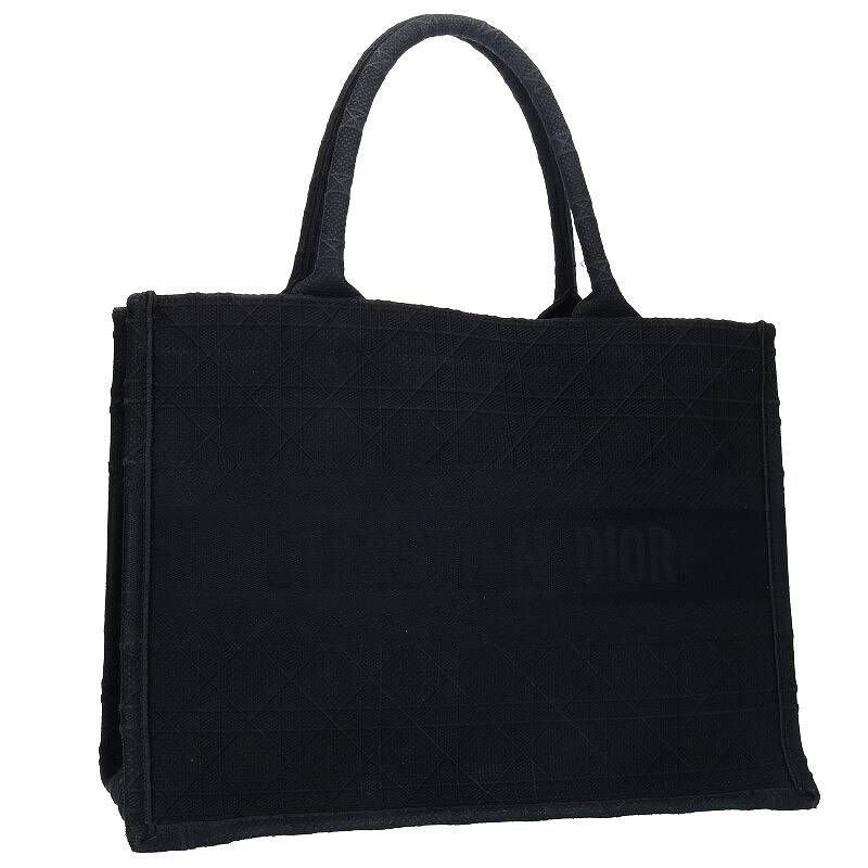 Dior BOOK TOTE Book Tote Cannage Canvas Bag Men's M
