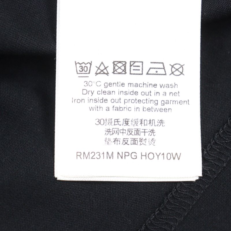 Louis Vuitton 23SS Hoy10w 100% Cotton LV Concert Print Logo Embroidery Crew