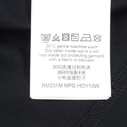 Louis Vuitton 23SS Hoy10w 100% Cotton LV Concert Print Logo Embroidery Crew