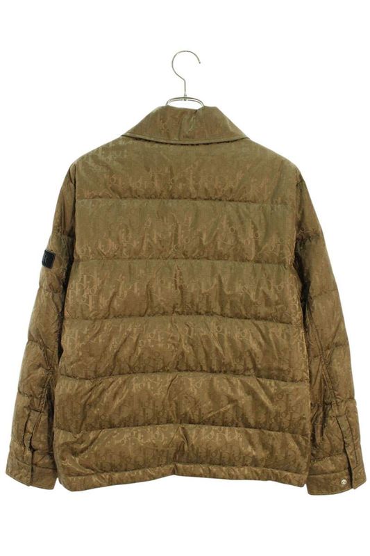 Dior 293c436a4462 Oblique All Over Pattern Down Jacket Men 46