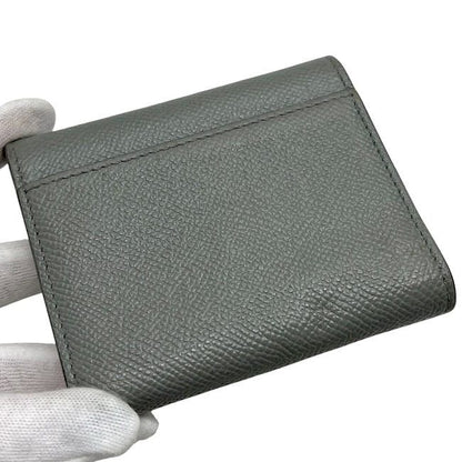 Christian Dior Trifold Wallet Grey 30 Montaigne