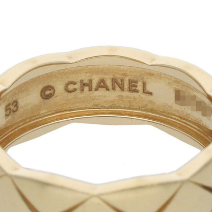 Chanel Coco Crush Medium 18K Yellow Goldring Men's 53 13