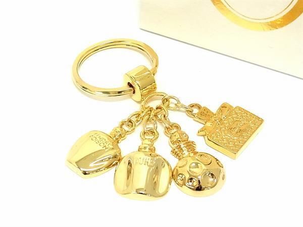 Christian Dior Christian Dior Key Holder Key Ring Charm Gold Fe3174