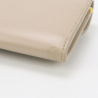 DIOR Long Flap Wallet 30 Montaigne Long Wallet With Din Fold Coin Purse Leather