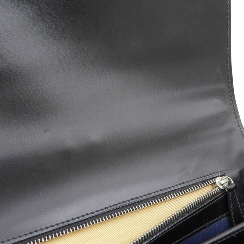 Goyard Y2K Vintage Rare Item Box Calf Leather Attache Briefcase Business Bag 3