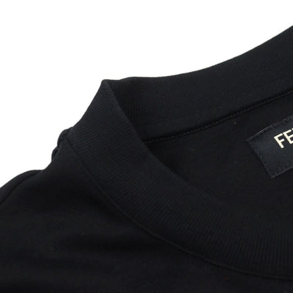 Fendi Fy1217 Made In 2023 100% Cotton Sequins With Logo Crew Neck Short Sleeves