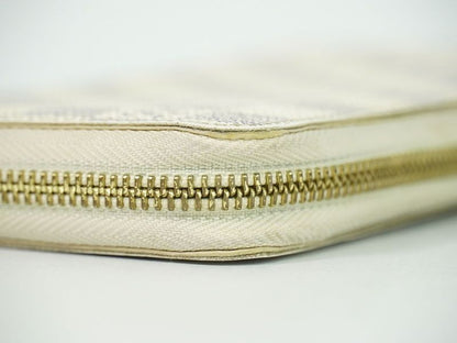 Authentic Louis Vuitton LV Old Shape Zippy Wallet Damier Azure Long Wallet