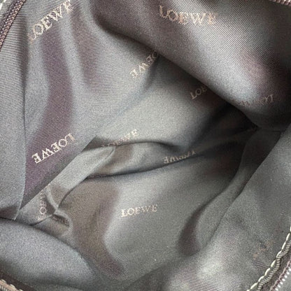 Loewe Amazona 36 Handbag Mini Boston Bag Anagram Logo Stitching Gold Nappaleathe