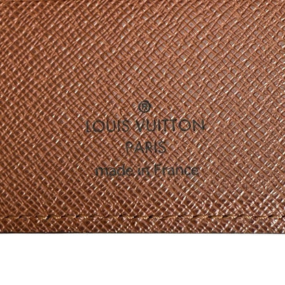 Louis Vuitton M61675 Monogram Portefeuille Marco Fold Wallet Louis Vuitton Brown