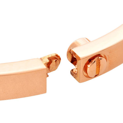 Cartier LOVE Bracelet Diamond #16 B6047600 18K Pink Gold 175g SM Half Diamond