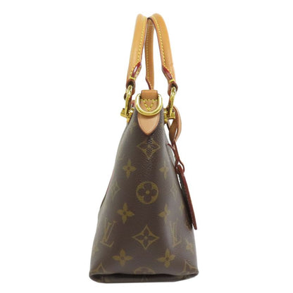 Louis Vuitton M43966 V Tote BB Handbag Monogram Canvas Women