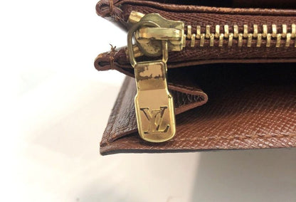 Louis Vuitton M61725 Porte Monet Cles Di Long Wallet Preowned 005888