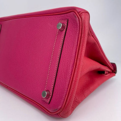 Hermes Birkin 30 Handbag Togo Framboise