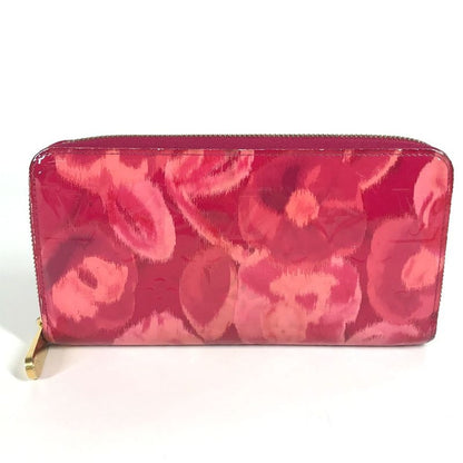 Louis Vuitton Long Zippy Wallet M90019 Patent Leather Rose Andian Pink