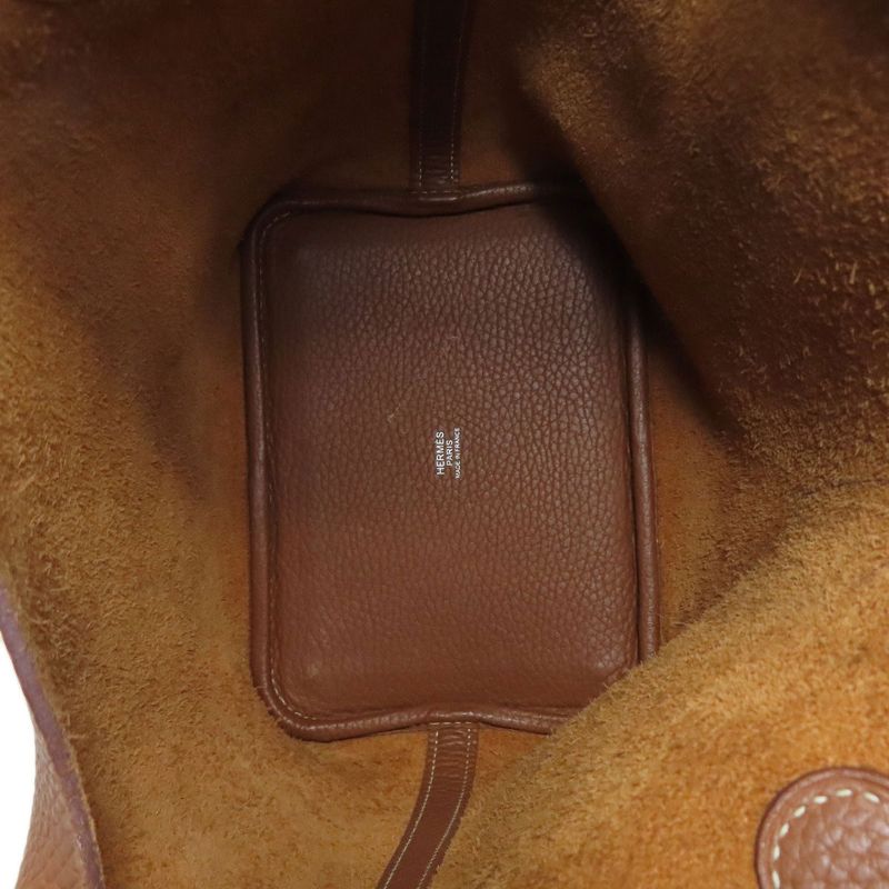 Hermes Picotin Lock PM Gold Silver Hardware Handbag Taurillon Women