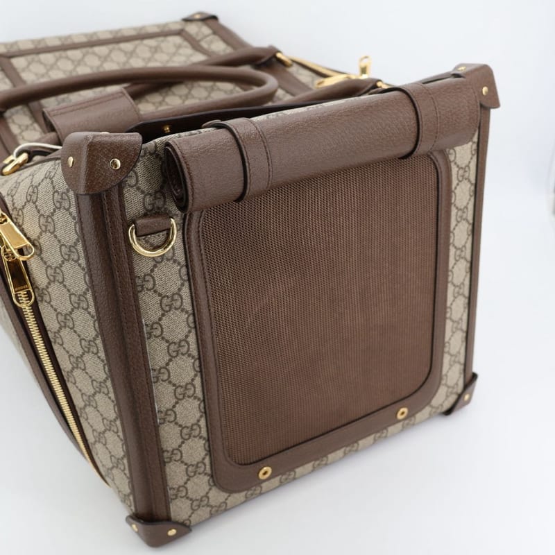 Gucci GG Small Pet Carry With Web Stripe