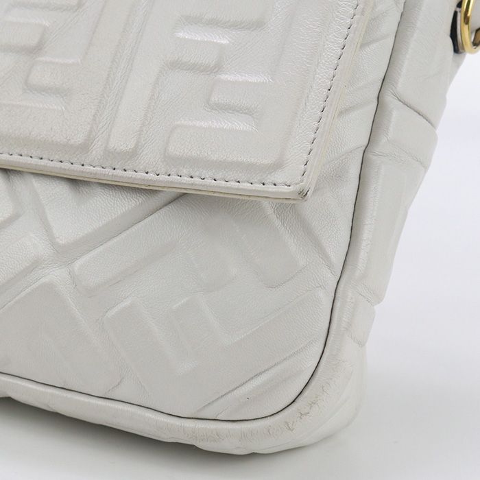 Fendi Large Bag Baguette Fe85040 Handbag Leather Large Bag Ladies