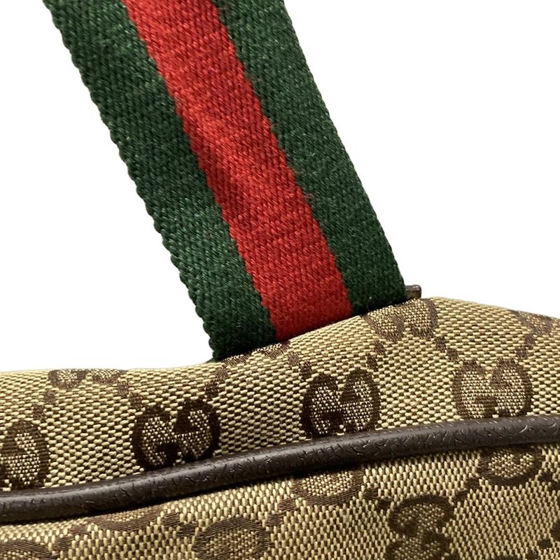 Gucci Boston Bag GG Patternsherry (web) 153240 Dark Brown X Beige X Multi Main