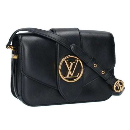 Louis Vuitton M55948 Pont9 LV Pont Neuf Smoo Scuff Zar Noir Black Shoulder Bag