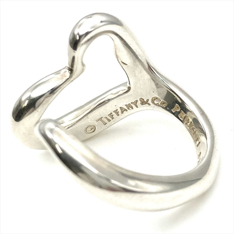 Tiffany & Co Tiffany & Co Open Heart Ring Size Approx 12 Sv925 60g Silver Unisex