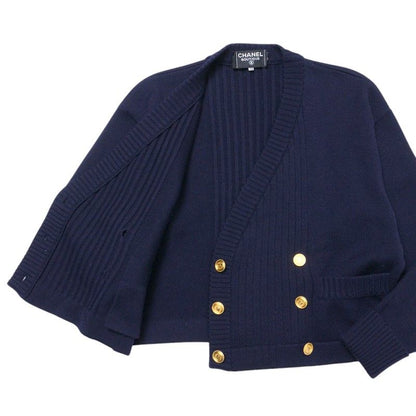 Chanel Vintage Skirt Setup Size 38 Knit Cardigan Knit Tight Skirt COCO Chanel