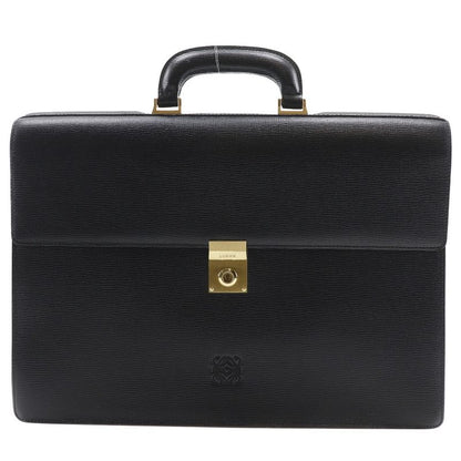 Loewe Anagram Vintage Calf Black Men's Business Bag