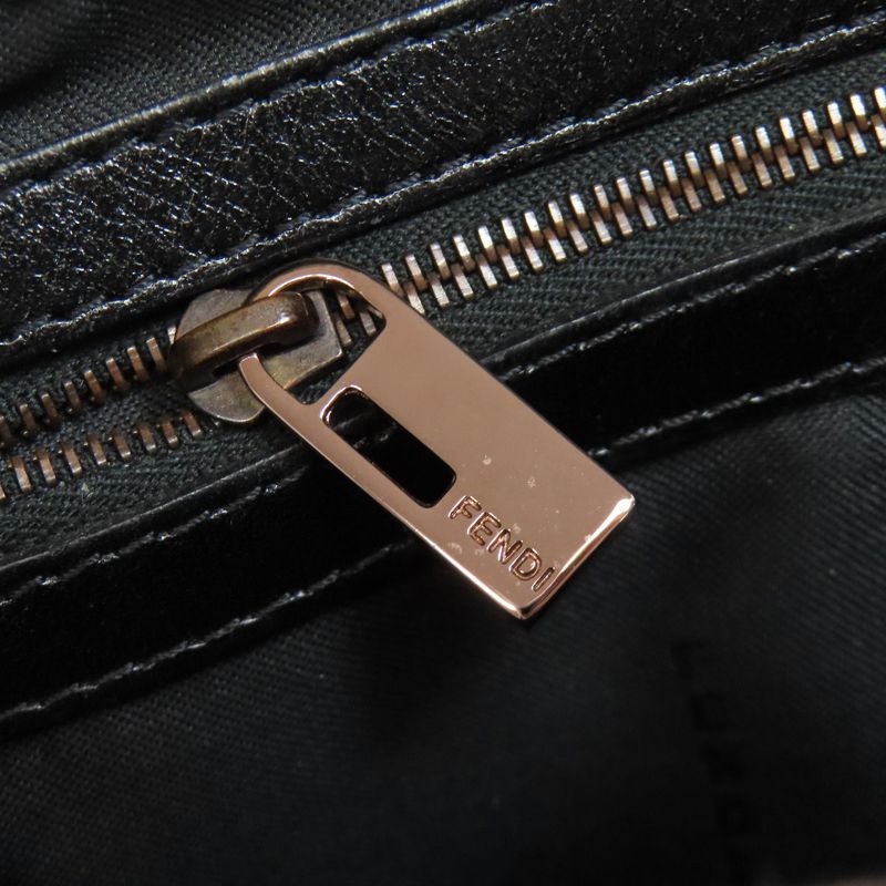 Fendi Zucca Pattern Handbag Canvas Women