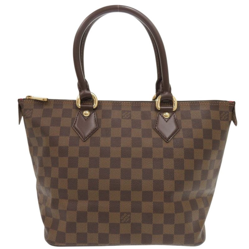 Louis Vuitton Damier Saleya PM N51183 Damier Canvas Tote Bag LV 0051 Louis