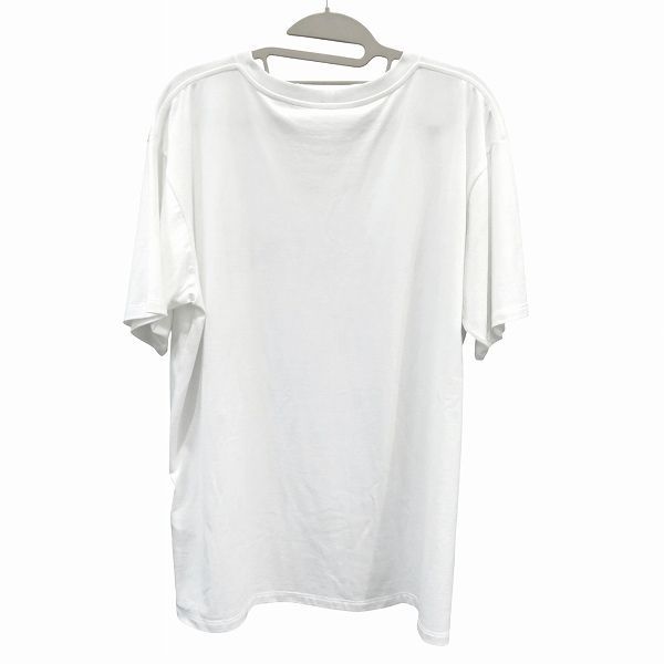 Celine White Size L Loose Fit Logo Print 2x764671q Apparel Cut And Sewn Men's