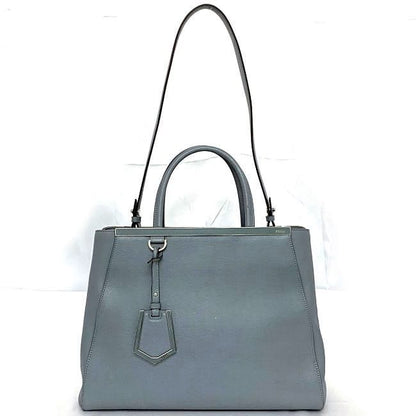 Fendi 2way Bag Toujours Blue Gray 8bh250