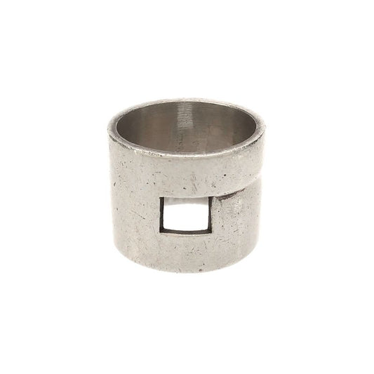 Gucci Square Cut Silver Ring Silver About Size 15
