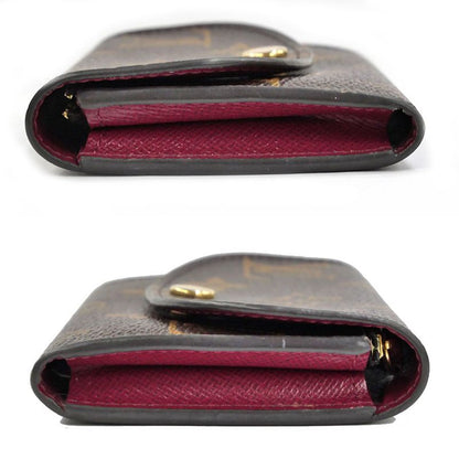 Louis Vuitton Portomone Rosalie Fuchsia Bifold Wallet Coin Case M41939