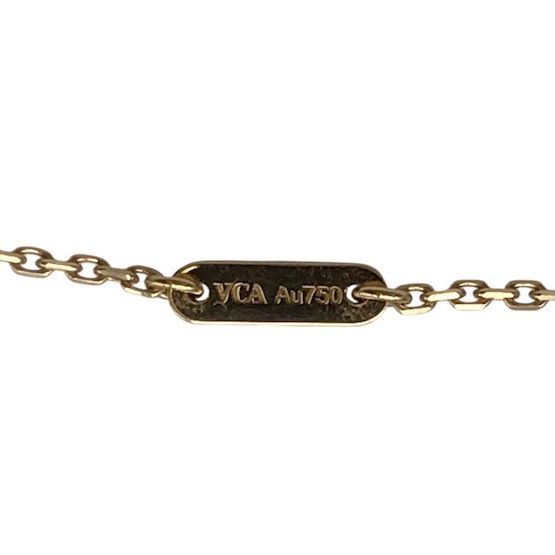 Van Cleef & Arpels Sweet Alhambra Shell Mother of Pearl 750 Necklace