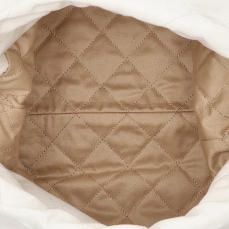 Chanel 22 Shiny Calf Chain Shoulder Bag Women